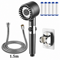 Cabezal de Ducha Ion Drop con Filtro Portátil – Turbo Presión y Varios Modos